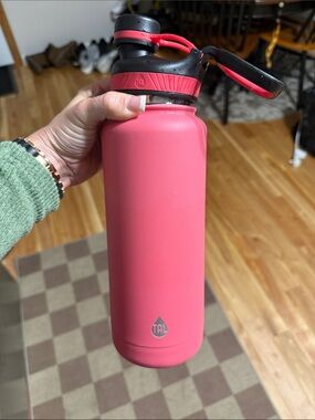 TAL Pink Insulated 40 oz Water Bottle with Flip Handle